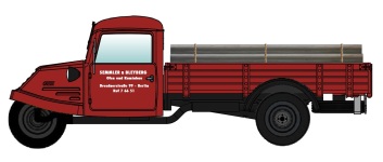 NPE Modellbau NA88186 - H0 - Goliath GD 750 Tiefpritsche Ofenhandel